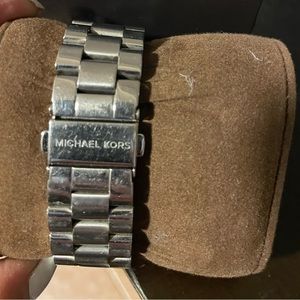 Silver Michael Kors watch